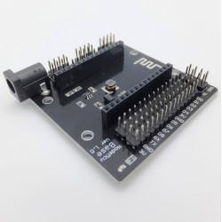 Nodemcu Chip Esp8266 Soc with Wifi + Base Connections board