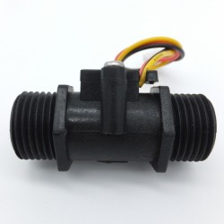 Liquid flow sensor flowmeter 1 to 30 liters/min G 1/2 inch