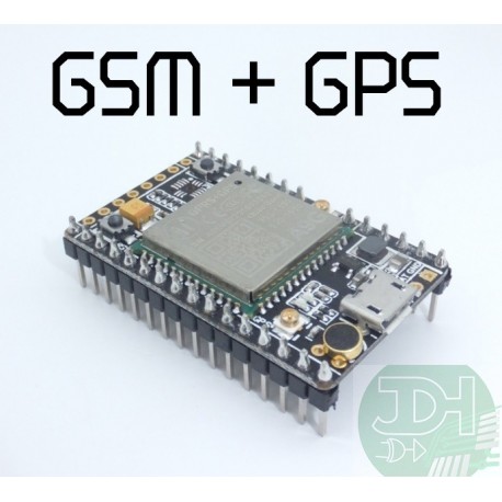 GSM/GPRS Module + GPS: Compact cellular Voice, Data and Global Position