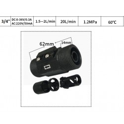 Switch for liquid flow detection for 3/4 inch pipe